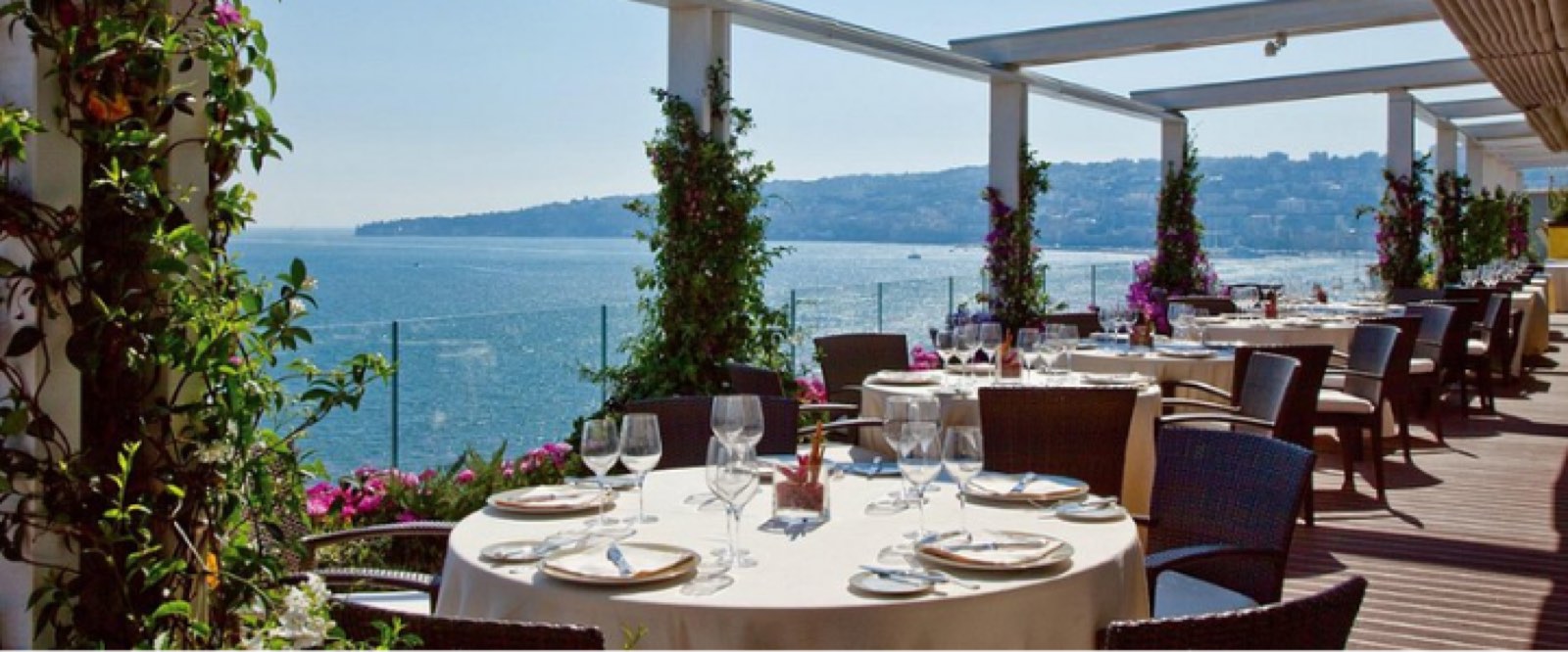 Caruso Roof Garden — The whole gulf, from the top floor, recommended by the Follaky Secret Garden