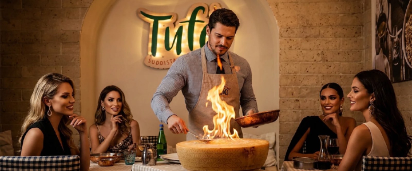Tufò — Trattoria Gourmet — Hand-made pasta, far from the centre, recommended by the Follaky Secret Garden