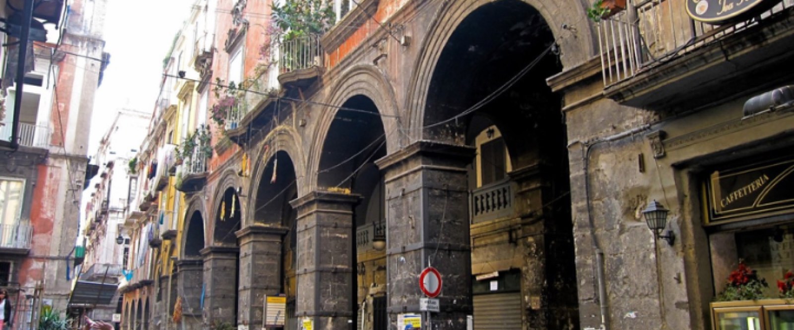 Via dei Tribunali, in the historic centre of Naples