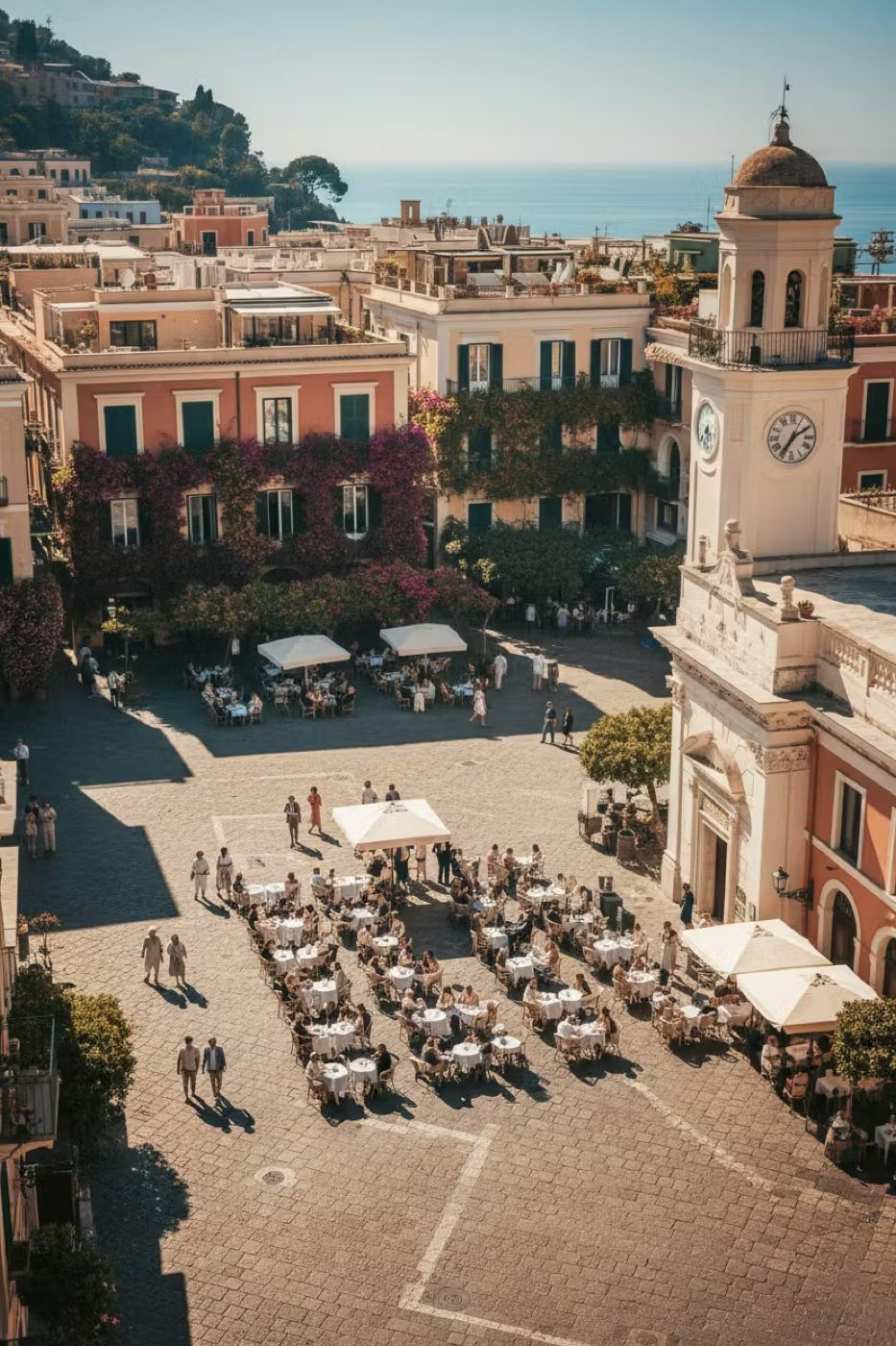 The salon of the Mediterranean — La Piazzetta, a stop on the Follaky itinerary in Naples