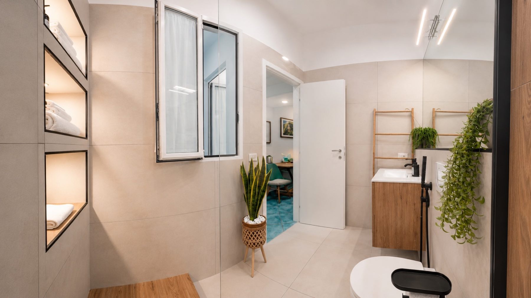 Il bagno della Suite Toledo